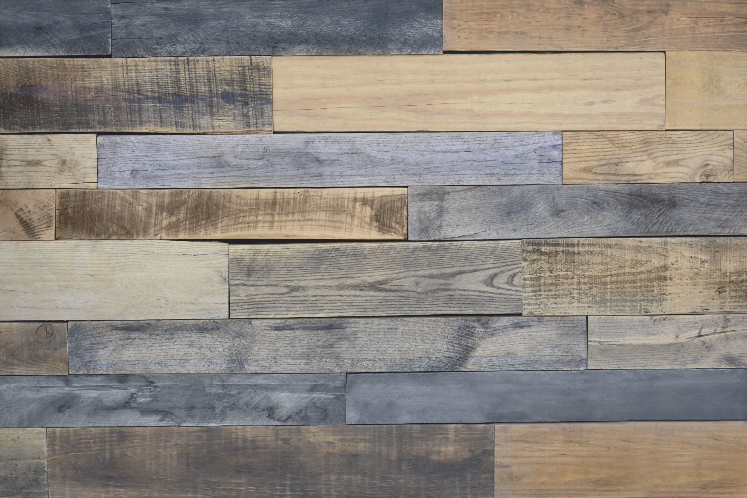 Vintage reclaimed wood panel.