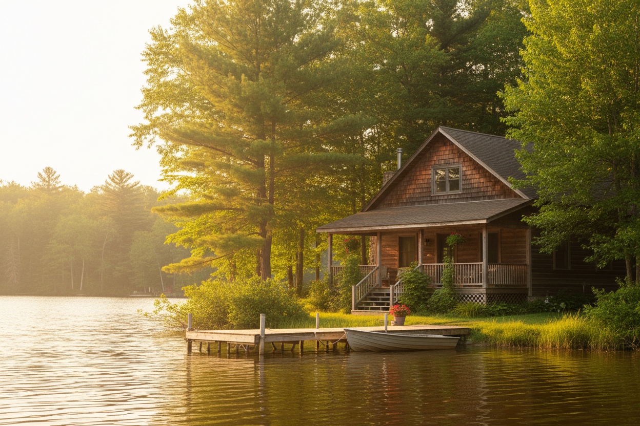 Bring Rustic Luxury to Your Cabin or Lake House with Reclaimed Wood